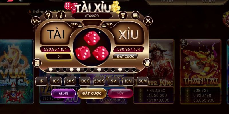 Game tài xỉu luôn thắng tại casino